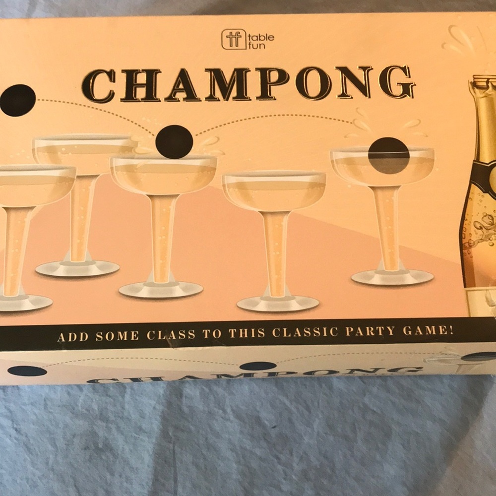 Champong game DRiNKING PARTY GAME- FUN!
